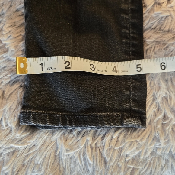 American Eagle Next Level Stretch Hi Rise Jeggings 12 R Black - Picture 15 of 16